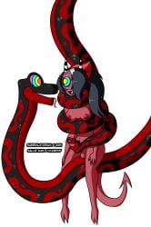 2024 absurd_res alpha_channel black_body black_hair black_scales breasts coiling_around_body coiling_around_neck coiling_around_penis crimson_the_snake demon duo feral forked_tongue futa/male futanari genitals hair hair_over_eye hellaverse helluva_boss hi_res horn horned_humanoid humanoid humanoid_on_feral hypnosis hypnotic_eyes imp intersex intersex/male male markings mind_control nipples nude open_mouth open_smile penis red_body red_markings red_scales red_skin reptile restrained_arms ringed_eyes sallie_may_(helluva_boss) scales scalie sex simple_background smile snake spade_tail surrealatorium tail tail_around_penis tail_fetish tail_play tail_sex tailed_humanoid tailjob tongue tongue_out transparent_background zoophilia