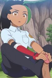 ai_generated footjob nemona_(pokemon) tagme