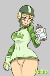 cute_girl gum_(jsr) jet_set_radio no_panties sega voluptuous_female zachshacz