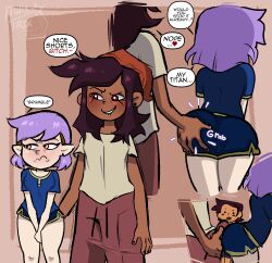 1futa 1girls afrolatina amity_blight ass ass_grab big_cock big_penis blush blush_lines blushing_female breasts brown_hair brunette_futa butt caucasian caucasian_female cheating chestnut_hair cock cucked_by_self cuckquean disney disney_channel english english_dialogue english_text erect_cock erect_penis erection erection_under_clothing female female/futa futa/female futa_on_female futa_with_female futanari golden_eyes groping huge_cock huge_penis imminent_penetration imminent_rape imminent_sex interracial intersex interspecies latina latina_female latina_futa luz_noceda luz_noceda_(beta) medium_ass medium_boobs medium_breasts medium_butt medium_tits ntr nude nude_female nude_futa penis purple_hair red_eyes small_boobs small_breasts small_tits sucking sucking_breasts sucking_nipples text text_bubble the_owl_house twixbartrix