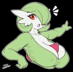 gardevoir from pokemon by thyhsilverfeet