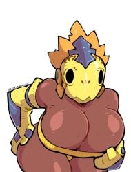 big_ass big_breasts big_butt big_thighs big_titties brown_skin clothing commission crisiyotron curvaceous curvaceous_female curvaceous_figure curvy curvy_figure curvy_hips elcrisiyoo female female_focus female_only final_fantasy mira_(methados)
