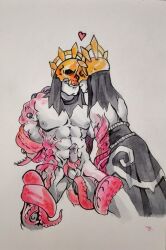 1boy 1girls 2021 anal anal_sex ascended_brawler ascended_witch ass big_ass big_breasts body_horror breasts breasts_out corruption cultist cultist_acolyte cultist_brawler cum cum_in_ass cum_inside darkest_dungeon eldritch_horror female female_on_male handjob heart hi_res hjemi horror male male/female mask masked_female multi_eye tentacle tentacle_sex