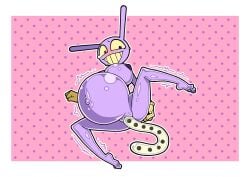 1boy birth birthing bunny bunny_boy cuntboy egg egg_laying eggs fetish frog_egg giving_birth intersex jax_(the_amazing_digital_circus) male male_only male_pregnancy mpreg pr-egg-nant pregnancy pregnant pregnant_male purple_fur pussy rabbit solo stomach_deformation the_amazing_digital_circus yellow_sclera yellow_teeth