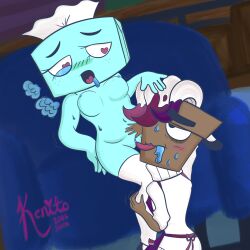 brusha (dandy's world) from dandy's world by kenitohhh