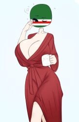 chechnya (countryhumans) from countryhumans by flawsystyle