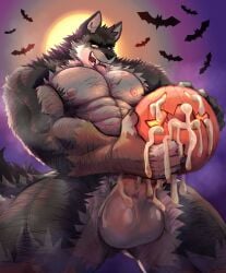 2024 abs ambient_bat anthro anthro_focus areola arm_hair balls barazoku bat biceps big_balls big_muscles big_penis bodily_fluids body_hair canid canine canis chest_hair claws cum cum_in_pumpkin cum_in_sex_toy cum_on_balls cum_on_food cum_on_hand cum_on_penis cum_on_pumpkin cum_on_self ejaculation erection eyebrows food food_fetish food_play fruit full_moon fur genital_fluids genitals glans hairy halloween hi_res holidays huge_balls huge_cock huge_muscles humanoid_genitalia humanoid_penis improvised_sex_toy jack-o'-lantern leg_hair looking_pleasured low-angle_view male mammal masturbation moon muscular muscular_anthro muscular_male mythological_canine mythological_creature mythology night nipples nude open_mouth open_smile orgasm outside pecs penetrable_sex_toy penile penile_masturbation penis penis_base plant pumpkin pumpkin_masturbation sex_toy sir_arion smile solo solo_focus standing teeth tongue tongue_out tuft were werecanid werecanine werewolf wolf yellow_sclera