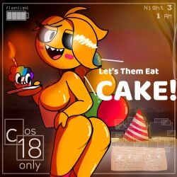 1girls anthro female five_nights_at_freddy's tagme toy_chica_(fnaf)