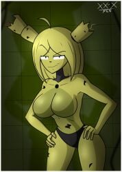 1girls anthro female five_nights_at_freddy's five_nights_in_anime springtrap_(fnaf) tagme