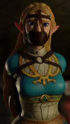 1girls 3d armbinder arms_behind_back blonde_hair blue_eyes bondage bound bound_arms breath_of_the_wild clothed damsel_in_distress dildo_gag female femsub gag gagged kidnapped long_hair looking_at_viewer nintendo panel_gag princess princess_zelda restrained rindekey standing the_legend_of_zelda the_legend_of_zelda:_breath_of_the_wild the_legend_of_zelda:_tears_of_the_kingdom video_games yiga_clan zelda_(breath_of_the_wild)