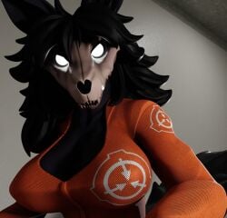 3d anthro big_breasts breasts echoedragon looking_at_viewer mal0 malo scp-1471 scp-1471-a scp_foundation skull_head