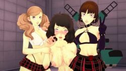 after_rape ann_takamaki brainwashed broken_rape_victim drugged drugs dumb_girl looking_pleasured makoto_niijima mind_break persona_5 sadayo_kawakami