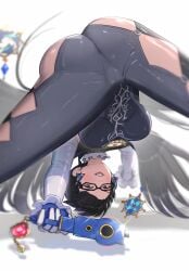 ass bayonetta bayonetta_(character) bayonetta_2 breasts female female_only gonzarez nintendo solo tagme