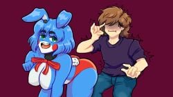 1girls anthro female five_nights_at_freddy's five_nights_in_anime tagme toy_bonnie_(fnaf)