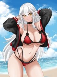 breasts female female_only solo swimsuit valneeko vshojo zentreya