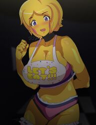 1girls anthro female five_nights_at_freddy's five_nights_in_anime tagme toy_chica_(fnaf)