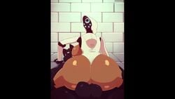 1boy 1girls 2018 5_fingers android animal_ears animal_penis animated anthro anthro_on_humanoid anthrofied anus ass big_ass big_balls big_breasts big_penis black_coat_(commissarspuddy) breast_sucking breasts bubble_ass bubble_butt butt canid canine canis claws cowgirl_position dark-skinned_female dark_skin duo female furry girl_on_top haydee haydee_(game) huge_ass huge_butt huge_penis humanoid humanoid_hands humanoid_on_anthro humanoid_pussy humanoid_vagina interspecies knot knotting living_machine machine mammal monster on_top orange-peel penetration penis pornslayer pussy pussy_juice robot robot_girl robot_humanoid sex sound straight suckling technology testicles thick thick_ass thick_thighs vagina vaginal_penetration vaginal_sex vein video video_games werewolf wide_hips wolf