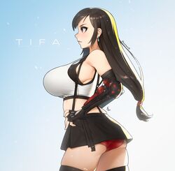 tifa lockhart from final fantasy by aurahack