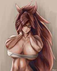 baiken from guilty gear by xxxsleeper