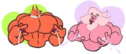 2boys 4_fingers :p ;p abs absurd_res animal_humanoid anthro biceps big_pecs bodily_fluids canid canid_humanoid canine canine_humanoid canis cartoon_network duo felid felid_humanoid feline feline_humanoid felis flat_colors fox fox_humanoid foxman foxman_(steven_universe) fur furry furry_only half_body hi_res humanoid lactating lactating_nipples lactation lion lion_(steven_universe) looking_at_viewer male male/male male_lactation male_only mammal mammal_humanoid milk milk_squirt milking muscular muscular_male nipple_squeeze nipple_stimulation nipples nude orange_body orange_fur orange_skin pantherine pearl_necklace pec_grab pecs pink_body pink_fur pink_milk pink_nipples pink_nose pink_skin red_nipples signature simple_background sprocco_(artist) squirting_milk steven_universe tongue upper_body wink winking