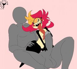 anon from hazbin hotel by johnnythehusky