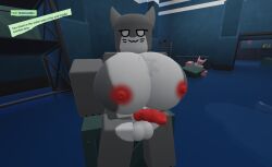 1futa 3d anthro balls big_breasts big_penis breasts crate furry futa_only futanari futanari_focus gray_fur grey_skin kaiju_paradise knot knotted_penis large_breasts looking_at_viewer naked nude nude_futanari request roblox roblox_game self_upload shark shark_fin shark_girl shark_humanoid shork_(kaiju_paradise) shorks_(kaiju_paradise) sitting sitting_down uwu_cat_(artist) white_fur white_skin