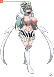 bleach breasts looking_at_viewer nelliel_tu_odelschwanck outfit_swap tagme tia_harribel_(cosplay) xhaart