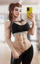 brigitte from overwatch by batesz