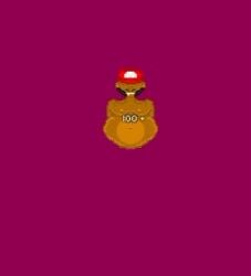 animated brown_skin doggy_style front_view human m.u.g.e.n male male_focus male_only mario mario_(series) nintendo no_clothing no_humans no_sound original pixel_animation pixel_art red_background sprite tagme video wilhem work_in_progress