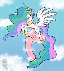 absurd_res alicorn animal_genitalia animal_penis balls big_balls big_penis bodily_fluids cloud crown equid equine equine_genitalia equine_penis flying friendship_is_magic ftg_crossgender fti_crossgender futanari genital_fluids genitals gynomorph hasbro headgear hi_res horn huge_balls huge_cock hyper hyper_balls hyper_genitalia hyper_penis intersex jewelry looking_at_viewer mammal medial_ring musk musk_clouds musky_balls musky_cock my_little_pony mythological_creature mythological_equine mythology necklace penis precum princess_celestia_(mlp) purple_eyes rule_63 tiara trash_anon wings