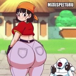 1girls 2d 2d_(artwork) 2d_animation 2d_artwork aged_up animated animation ass back_view background big_ass big_butt blush blushed breasts bubble_ass bubble_butt butt clothed clothed_female digital_art digital_media digital_media_(artwork) dragon_ball dragon_ball_gt dumptruck_ass dumptruck_butt eyelashes eyes fat_ass fat_butt female female_only flush flushed giru hair huge_ass huge_butt jiggling_ass loop looping_animation matospectoru no_sound pan_(dragon_ball) rear_view short_hair short_playtime shorter_than_30_seconds shounen_jump solo thick_ass thick_butt thick_thighs twerk twerking video