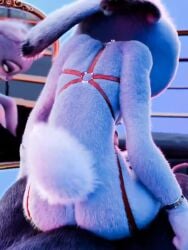 3d anal anal_penetration anal_sex animated anthro anthro_penetrated cum cum_in_mouth cumshot handjob judy_hopps mp4 no_sound oral penetration pochemu riding_penis shortstack swallowing_cum tagme video zootopia