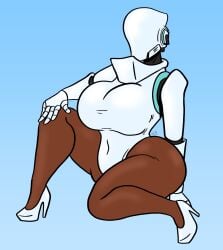 big_breasts breasts harry_amorós haydee robot_girl thick_thighs typhmom wide_hips