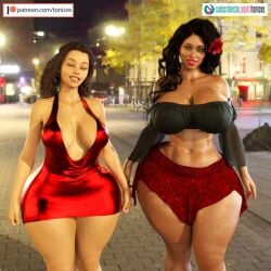 2girls 3d ass big_ass big_breasts breasts bust busty carmem_(tonices) carmem_monique_rodriguez chest curvaceous curvy curvy_figure daughter enormous_ass fat_ass female female_focus gigantic_ass hair hips hourglass_figure huge_ass huge_breasts hyper_breasts large_ass large_breasts latina legs light-skinned_female light_skin lips massive_ass mature mature_female milf mother mother_and_daughter original original_character original_characters round_ass round_butt straight thick thick_hips thick_legs thick_thighs thighs tonices top_heavy top_heavy_breasts upper_body voluptuous voluptuous_female waist wide_hips