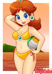 princess daisy from mario (series) by negicake