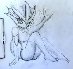 anthro aquatic_dragon bluejane69 dragon female freedom_planet freedom_planet_2 looking_at_viewer merga video_games water_dragon