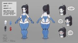 android beepo_(chunkymoon) big_ass big_breasts robot robot_girl