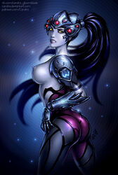 1girls amelie_lacroix apple_butt ass big_ass big_breasts blizzard_entertainment breasts bubble_ass bubble_butt candra female female_only hips huge_ass huge_breasts large_ass large_breasts long_hair overwatch patreon_username ponytail purple_hair purple_skin sci-fi science_fiction scifi solo solo_female thick_ass thick_legs thick_thighs voluptuous waist wide_hips widowmaker