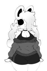 bunny bunny_ears bunny_girl cube_459_(geometry_dash) female female_only femgram femgram_(the_mag) fur geometry_dash rabbit the_mag