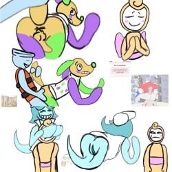 anal_sex art_dump breasts connie_(dandy's_world) dandy's_world finn_(dandy's_world) gay ghost glisten_(dandy's_world) holding_tail jxci looey_(dandy's_world) male male/female male/male meme meme_reference phasing_through_body pussy satire self_upload shitpost strawpage strawpage_request teasing