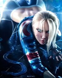 1girls 3d ass blonde_hair braid cammy_white female female_focus female_only flexible large_ass light-skinned_female light_skin looking_at_viewer mikadawn solo street_fighter thick_thighs thighs wide_hips