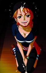 nami (one piece) from one piece by one xxx