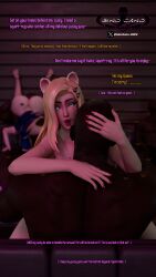 2girls 3d ahri akali big_breasts blonde_hair blowjob blue_eyes blue_hair breast_tattoo breasts caption cowgirl_position cuckold cuckold_pov dark-skinned_male dark_skin female fox_ears gino_cano_(artist) huge_ass huge_breasts humiliation in_front_of_cuckold interracial k/da_all_out_ahri k/da_all_out_akali k/da_all_out_series league_of_legends light-skinned_female light_skin long_hair long_nails looking_at_viewer multicolored_hair muscular muscular_male open_mouth pov qos qos_tattoo queen_of_spades riot_games self_upload sex spade_tattoo tagme tail tattoo thick tied_hair vastaya voluptuous wide_hips