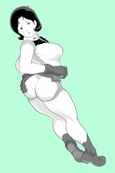 1girls absurd_res absurdres ass ass_grab bbw big_ass big_breasts big_butt blush bob_cut bodysuit boots bubble_ass bubble_butt busty butt clothed clothing female female_focus female_only footwear fully_clothed gloves gundam hand_on_ass hand_on_butt hi_res high_quality high_resolution highres hips hourglass_figure large_ass large_breasts looking_back mature mature_female medium_hair milf mirai_yashima mobile_suit_gundam open_mouth parted_lips perky_ass pilot_suit pinup pose posing shoulder_length_hair soles solo solo_female solo_focus standing tight_clothing very_high_resolution wide_hips yy-66 zeta_gundam