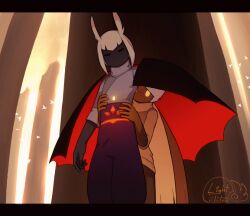 2boys animated animated_gif black_body cape frame_by_frame gay glowing_body glowing_eyes glowing_penis humping letterbox letterboxed lightwing01 male male/male mask no_mouth penis public self_upload sky:_children_of_the_light sky_children_of_the_light standing_sex thatgamecompany thigh_sex white_hair yaoi