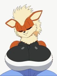 1girls 2022 2025 2d 2d_(artwork) 2d_animation 2d_artwork animal_ears animal_humanoid animated anthro anthrofied arcanine background bedroom_eyes big_breasts black_breasts black_eyes black_nose blonde_hair bottomwear bouncing_breasts breast_grab breast_jiggle breast_squeeze breast_squish breasts cleavage clothed clothed_female clothing denim_clothing digital_art digital_media digital_media_(artwork) eyelashes female female_only fur furry furry_only game_freak generation_1_pokemon hand_on_breast hi_res high_resolution highres huge_breasts hyper_bimbo jeans jiggling looking_at_viewer mp4 multicolored_body neck_tuft nintendo no_sound open_mouth orange_fur pants pokémon_(species) pokemon pokemon_(species) pokethot's seductive shirt short_playtime shorter_than_30_seconds simple_background smile smiling smiling_at_viewer solo solo_female springtron squish tagme tank_top tansau teeth teeth_visible topwear tuft video video_games white_background