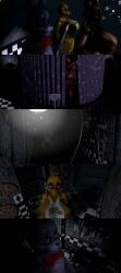 2boys 2girls bonnie_(fnaf) breasts chica_(fnaf) coolestanon edit edited female five_nights_at_freddy's foxy_(fnaf) freddy_(fnaf) furry furry_only male mishuyuu no_humans panties rule_63