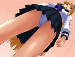 from_below giant giantess manzi panties pantyshot rpg shrink_academy size_difference syukusyou_gakuen underwear