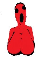 1female 1girls 1monster :0 black_eyes black_mouth blurry breasts breasts_out cleavage color colored creepy digital digital_art digital_drawing digital_drawing_(artwork) digital_media digital_media_(artwork) empty_eyes empty_mouth entity exposed_breasts female female_focus female_monster female_only female_solo girl girl_monster girl_solo help_the_username_xd imaginary_friend_(pressure) medium_breasts monster monster_female monster_girl mouth_open no_hair no_nipples no_nipples_visible no_pupils no_teeth no_visible_genitalia no_visible_nipples non-human nonhuman not_so_imaginary_friend_(pressure) ohmygodwhatisthatgetitawayfromme one_color_background open_mouth pressure_(roblox) red_body red_breasts red_skin roblox roblox_game shittyretha solid_color_background solo solo_female solo_focus uneven_eyes white_background