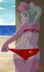 1girls anthro anthro_female anthro_only anthro_solo china chinese chinese_flag cub cute ethersaga eyebrows eyebrows_visible_through_hair eyelashes female female_cub female_only fur furry furry_female furry_only inkbunny kawaii miazoyi_ou_yang panda panda_girl solo solo_anthro solo_female young young_anthro young_female